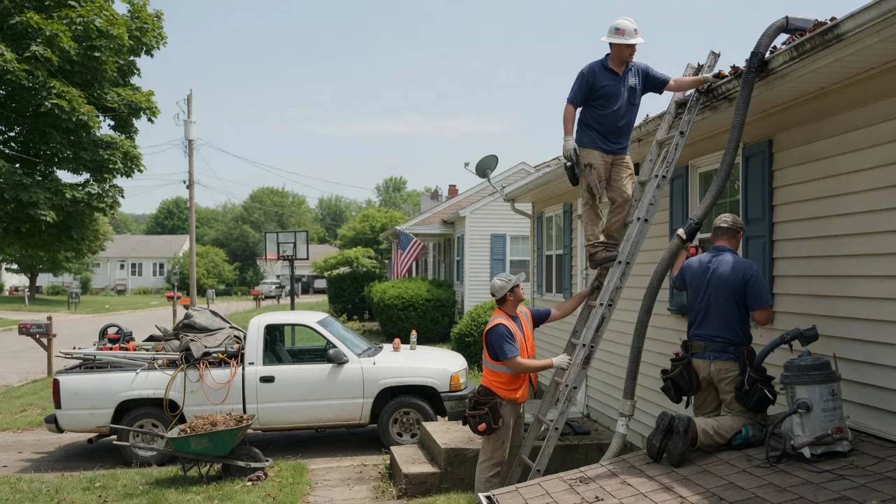 Gutter Installation in Reydell, AR near me